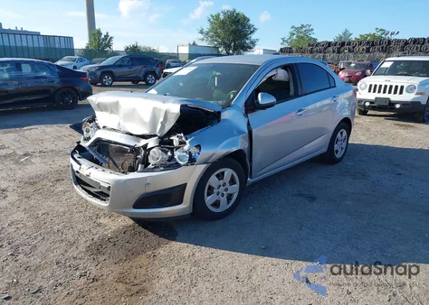 2016 Chevrolet Sonic Ls Auto z USA, uszkodzony, nr VIN 1G1JA5SG0G4185476
